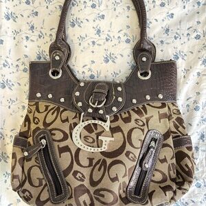 Brown Designer Guess Women's Bag